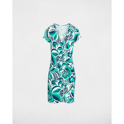 Morgan Vestido corto cruzado. (34) Multicolor mujer Morgan Vestido corto cruzado. (34) Multicolor mujer
