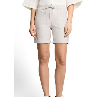 Tom Tailor Bermuda chino de mujer con cintura elástica, cordón y bolsillos. (38) Verde mujer Tom Tailor Bermuda chino de mujer con cintura elástica, cordón y bolsillos. (38) Verde mujer