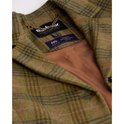 Barbour Blazer de mujer con cuello solapa y sencillo cierre central abotonado. (40) Multicolor mujer Barbour Blazer de mujer con cuello solapa y sencillo cierre central abotonado. (40) Multicolor mujer