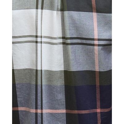 Barbour Camisa de mujer con estampado de cuadros y corte holgado. (42) Azul mujer Barbour Camisa de mujer con estampado de cuadros y corte holgado. (42) Azul mujer