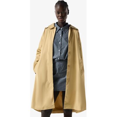 Hunter Parka de mujer Original Rain con capucha desmontable. (46) Arena mujer Hunter Parka de mujer Original Rain con capucha desmontable. (46) Arena mujer