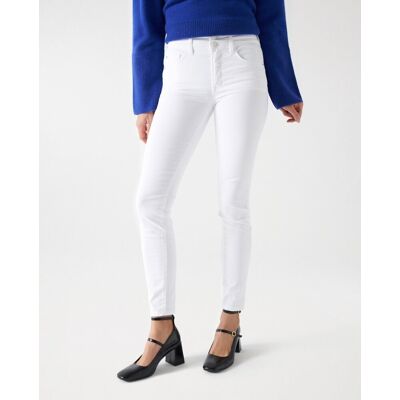 Salsa Jeans Vaquero pitillo Secret de mujer skinny de tiro alto push in. (31 - 30) Blanco mujer Salsa Jeans Vaquero pitillo Secret de mujer skinny de tiro alto push in. (31 - 30) Blanco mujer