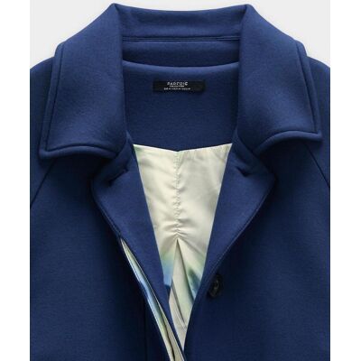 Parfois Parka de mujer con botones en liso. (38) Azul marino mujer Parfois Parka de mujer con botones en liso. (38) Azul marino mujer