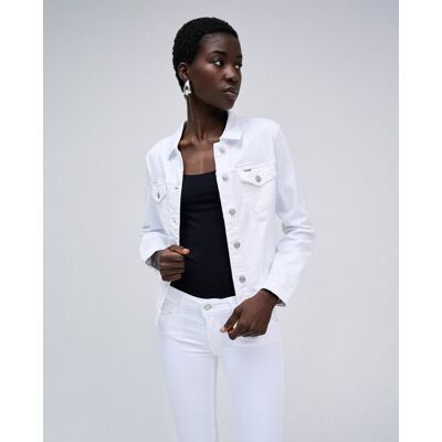 Salsa Jeans Cazadora vaquera de mujer. (46) Blanco mujer Salsa Jeans Cazadora vaquera de mujer. (46) Blanco mujer