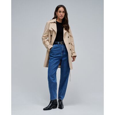 Salsa Jeans Vaqueros de mujer slouchy cropped slim. (36 - Largo 28) Azul denim mujer Salsa Jeans Vaqueros de mujer slouchy cropped slim. (36 - Largo 28) Azul denim mujer