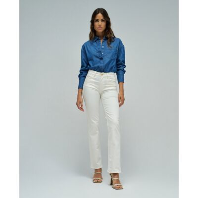 Salsa Jeans Vaqueros destiny push up straight de mujer. (34 - Largo 32) Natural mujer Salsa Jeans Vaqueros destiny push up straight de mujer. (34 - Largo 32) Natural mujer