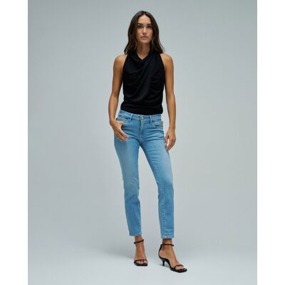 Salsa Jeans Vaqueros wonder push up cropped skinny de mujer. (32 - Largo 28) Azul mujer Salsa Jeans Vaqueros wonder push up cropped skinny de mujer. (32 - Largo 28) Azul mujer
