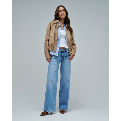 Salsa Jeans Vaqueros low rise wide leg de mujer. (38 - Largo 32) Azul mujer Salsa Jeans Vaqueros low rise wide leg de mujer. (38 - Largo 32) Azul mujer