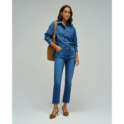 Salsa Jeans Vaqueros pitillo True cropped slim de mujer. (32 - Largo 28) Azul denim mujer Salsa Jeans Vaqueros pitillo True cropped slim de mujer. (32 - Largo 28) Azul denim mujer