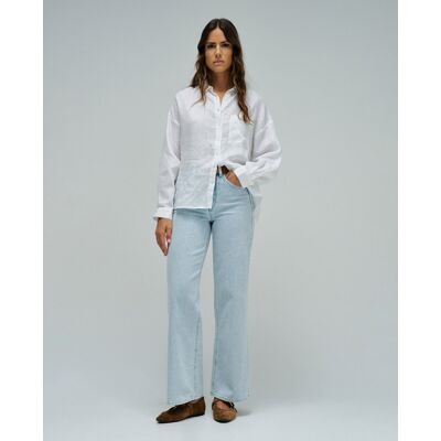 Salsa Jeans Vaqueros faith push in wide de mujer. (42 - Largo 32) Azul mujer Salsa Jeans Vaqueros faith push in wide de mujer. (42 - Largo 32) Azul mujer