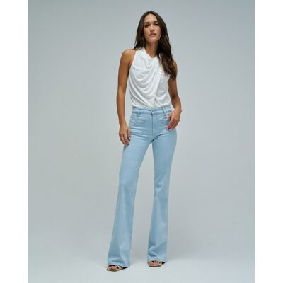 Salsa Jeans Vaqueros destiny push up flare de mujer. (36 - Largo 32) Azul mujer Salsa Jeans Vaqueros destiny push up flare de mujer. (36 - Largo 32) Azul mujer