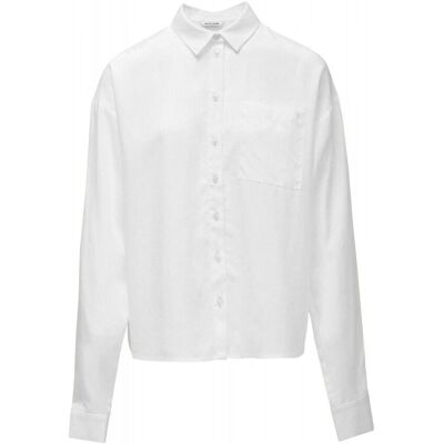 Salsa Jeans Camisa de lightdenim de mujer. (S) Blanco mujer Salsa Jeans Camisa de lightdenim de mujer. (S) Blanco mujer