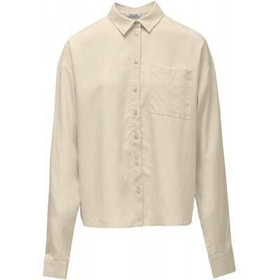 Salsa Jeans Camisa de lino de mujer. (S) Natural mujer Salsa Jeans Camisa de lino de mujer. (S) Natural mujer