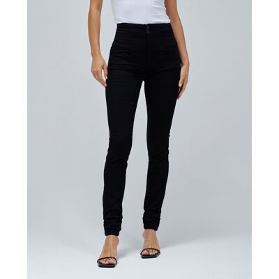 Salsa Jeans Vaquero pitillo de mujer Diva push in true de tiro alto. (38 - Largo 32) Negro mujer Salsa Jeans Vaquero pitillo de mujer Diva push in true de tiro alto. (38 - Largo 32) Negro mujer