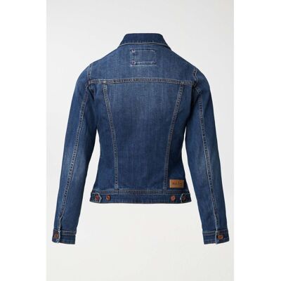 Salsa Jeans Cazadora vaquera de mujer slim fit. (38) Azul índigo mujer Salsa Jeans Cazadora vaquera de mujer slim fit. (38) Azul índigo mujer