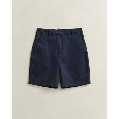 Gant Bermudas de mujer tipo chinos liso. (34) Azul mujer Gant Bermudas de mujer tipo chinos liso. (34) Azul mujer