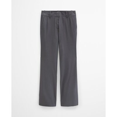 MARC O'POLO Chino acampanado de viscosa lino stretch. (44) Gris mujer MARC O'POLO Chino acampanado de viscosa lino stretch. (44) Gris mujer