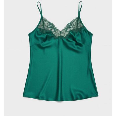 Gisela Camiseta de pijama de mujer lencera. (38) Verde mujer Gisela Camiseta de pijama de mujer lencera. (38) Verde mujer