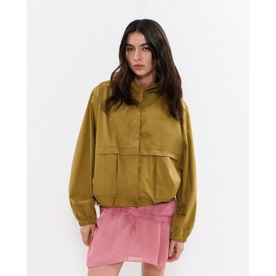 Brownie Parka de mujer resistente al agua. (36) Ocre mujer Brownie Parka de mujer resistente al agua. (36) Ocre mujer