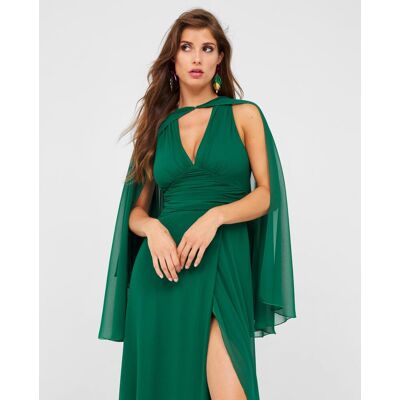 Veneno en la piel Cubre hombros de mujer tipo capa de gasa. (Única) Verde mujer Veneno en la piel Cubre hombros de mujer tipo capa de gasa. (Única) Verde mujer