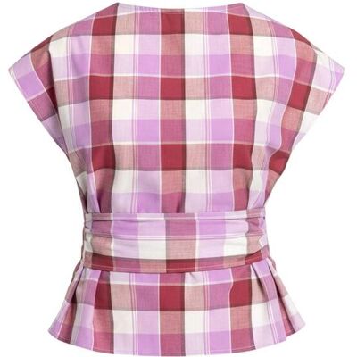 The-Are Blusa con lazada y fajín de mujer. (S) Rosa mujer The-Are Blusa con lazada y fajín de mujer. (S) Rosa mujer