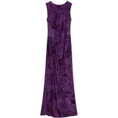 Desigual Vestido midi oriental. (38) Morado mujer Desigual Vestido midi oriental. (38) Morado mujer