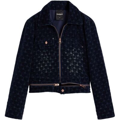 Desigual Abrigo de mujer cazadora denim. (36) Azul mujer Desigual Abrigo de mujer cazadora denim. (36) Azul mujer