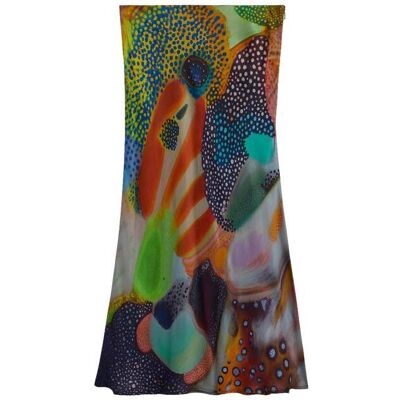 Desigual Falda midi estampada. (40) Negro mujer Desigual Falda midi estampada. (40) Negro mujer