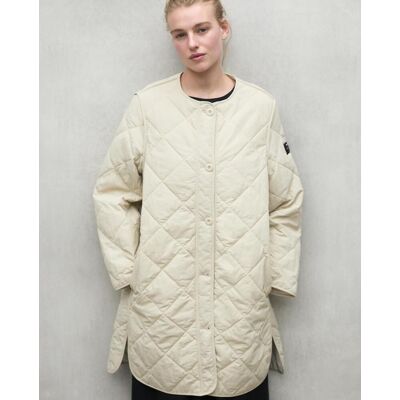 Ecoalf Trenca de mujer holgada impermeable. (40) Crema mujer Ecoalf Trenca de mujer holgada impermeable. (40) Crema mujer