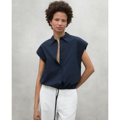 Ecoalf Pantalones rectos de mujer con bolsillos parche traseros. (38) Blanco mujer Ecoalf Pantalones rectos de mujer con bolsillos parche traseros. (38) Blanco mujer
