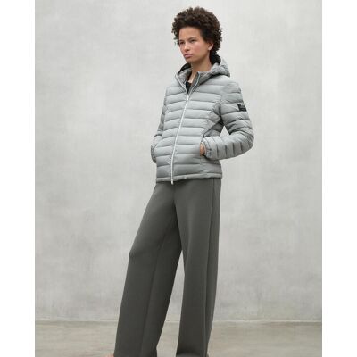 Ecoalf Plumífero de mujer regular fit con capucha. (36) Gris claro mujer Ecoalf Plumífero de mujer regular fit con capucha. (36) Gris claro mujer