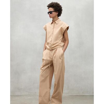Ecoalf Pantalón recto de mujer con cierre de botón y cremallera. (38) Naranja mujer Ecoalf Pantalón recto de mujer con cierre de botón y cremallera. (38) Naranja mujer