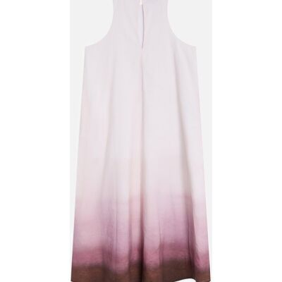 Ecoalf Vestido largo sin mangas con estampado degradado. (38) Rosa mujer Ecoalf Vestido largo sin mangas con estampado degradado. (38) Rosa mujer