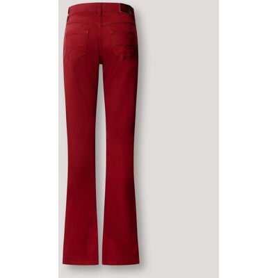 Pepe Jeans Pantalón de mujer 5 bolsillos fit flare. (36 - Largo 34) Rojo mujer Pepe Jeans Pantalón de mujer 5 bolsillos fit flare. (36 - Largo 34) Rojo mujer