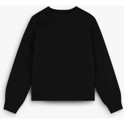 Scalpers Sudadera de mujer básica de algodón con cuello redondo. Negros mujer Scalpers Sudadera de mujer básica de algodón con cuello redondo. Negros mujer