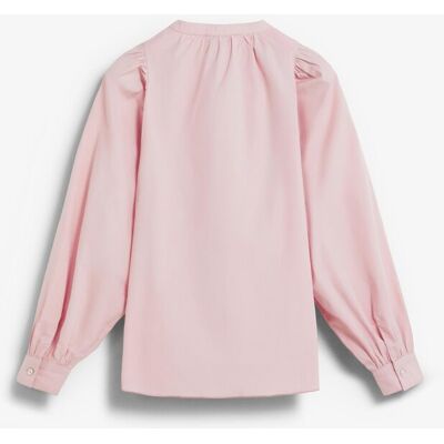 Scalpers Camisa de mujer de manga larga y cuello redondo. (34) Rosa claro mujer Scalpers Camisa de mujer de manga larga y cuello redondo. (34) Rosa claro mujer