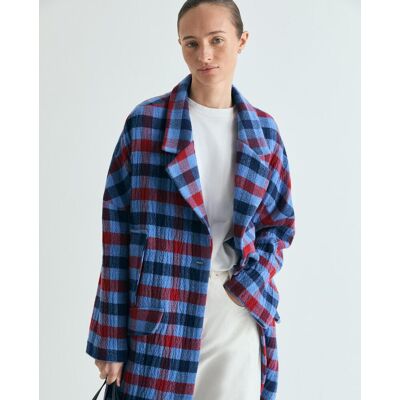 Scalpers Abrigo de paño de mujer ligeramente oversize con botones automáticos. (36) Multicolor mujer Scalpers Abrigo de paño de mujer ligeramente oversize con botones automáticos. (36) Multicolor mujer