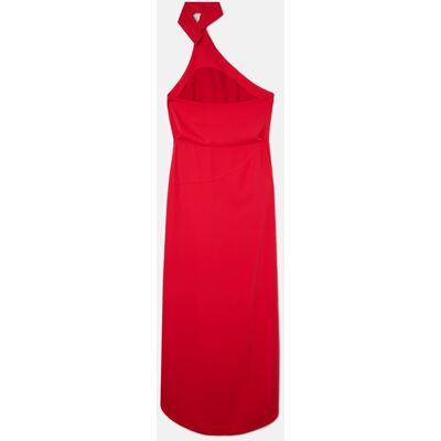 Silbon Vestido caprile x halter rojo. (38) Rojo mujer Silbon Vestido caprile x halter rojo. (38) Rojo mujer