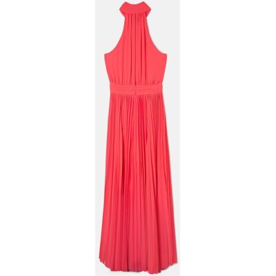 Silbon Vestido caprile x plisado lazo coral. (34) Coral mujer Silbon Vestido caprile x plisado lazo coral. (34) Coral mujer