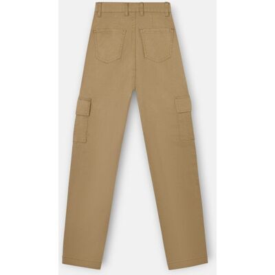 Silbon Pantalon cargo beige. (34) Beige mujer Silbon Pantalon cargo beige. (34) Beige mujer