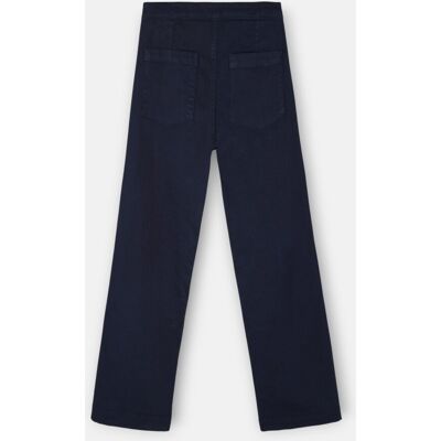 Silbon Pantalón ancho marinero de mujer azul marino. (42) Azul marino mujer Silbon Pantalón ancho marinero de mujer azul marino. (42) Azul marino mujer