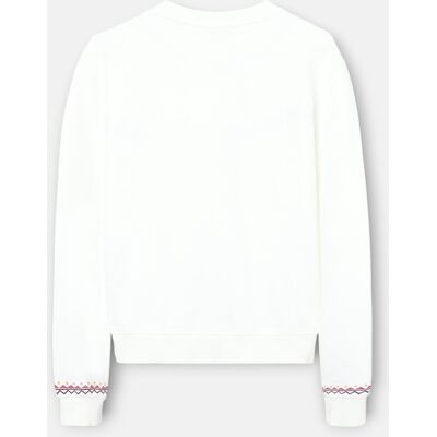Silbon Sudadera de mujer bordado . (XXL) Crudo mujer Silbon Sudadera de mujer bordado . (XXL) Crudo mujer