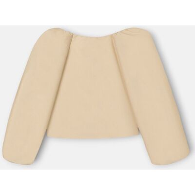 Silbon Blusa de mujer event collection manga farol beige. (S) Beige mujer Silbon Blusa de mujer event collection manga farol beige. (S) Beige mujer