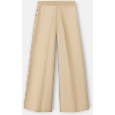 Silbon Pantalón de mujer event collection tafeta beige. (34) Beige mujer Silbon Pantalón de mujer event collection tafeta beige. (34) Beige mujer