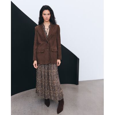 Tintoretto Blazer ante de mujer. (44) 700 Marrón mujer Tintoretto Blazer ante de mujer. (44) 700 Marrón mujer