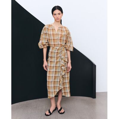 Tintoretto Falda midi estampada de mujer. (40) Blanco mujer Tintoretto Falda midi estampada de mujer. (40) Blanco mujer