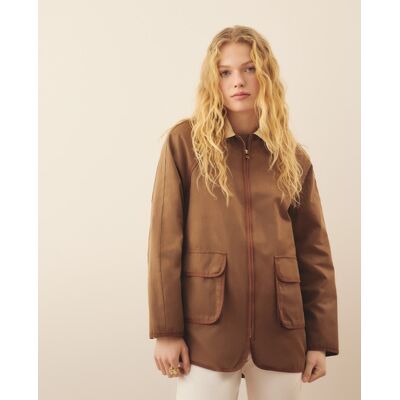Southern Cotton Parka encerada de mujer. (40) 730 Camel mujer Southern Cotton Parka encerada de mujer. (40) 730 Camel mujer