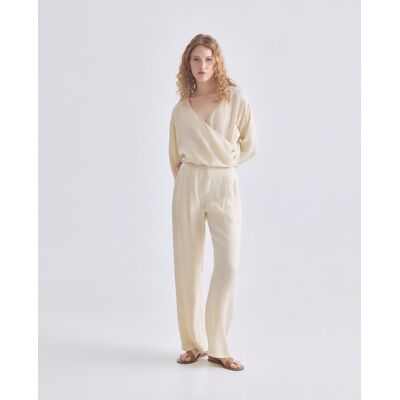 Boss Pantalón regular largo.. (40) Beige mujer Boss Pantalón regular largo.. (40) Beige mujer