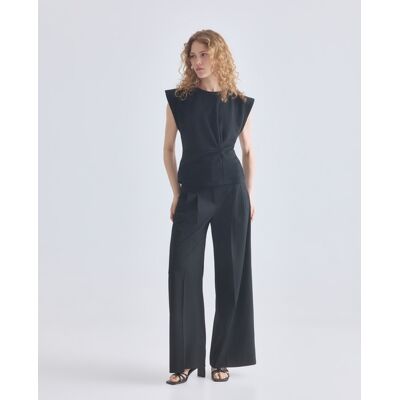 Boss Pantalón relaxed largo.. (42) Negro mujer Boss Pantalón relaxed largo.. (42) Negro mujer