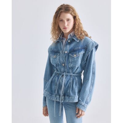 Boss Cazadora denim manga larga.. (XL) Azul mujer Boss Cazadora denim manga larga.. (XL) Azul mujer